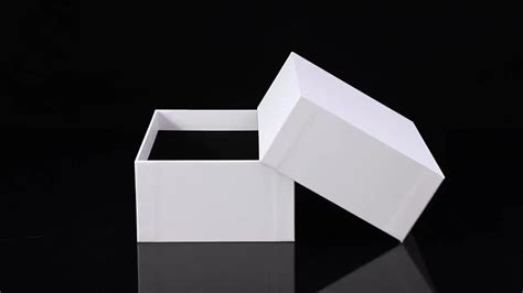 square metal box with lid|square cardboard box with lid.